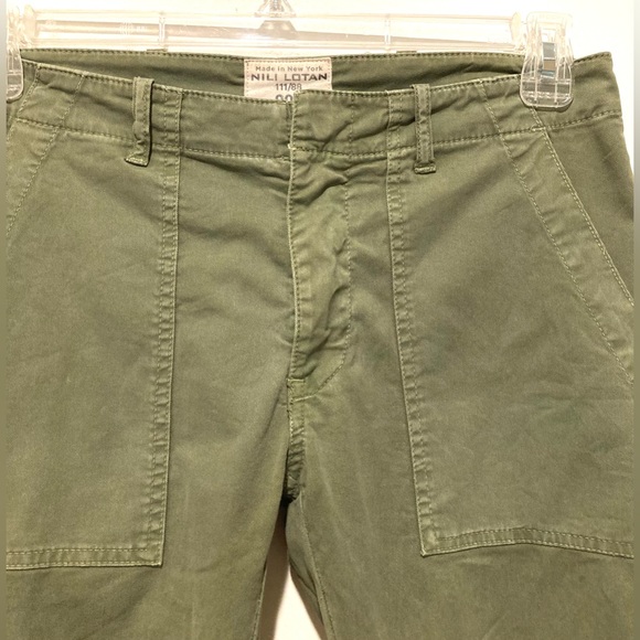 Nili Lotan Cropped Military Pant, Camo, Size 0 - Picture 3 of 14
